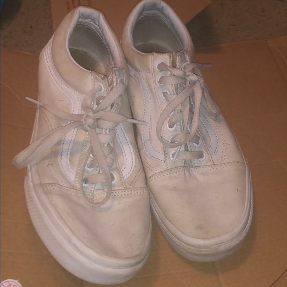 All white vans